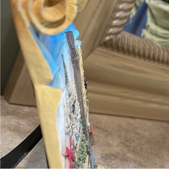 Paris wall or table decor. Its not a picture. took a side pic to try to show it - Picture 4 of 4